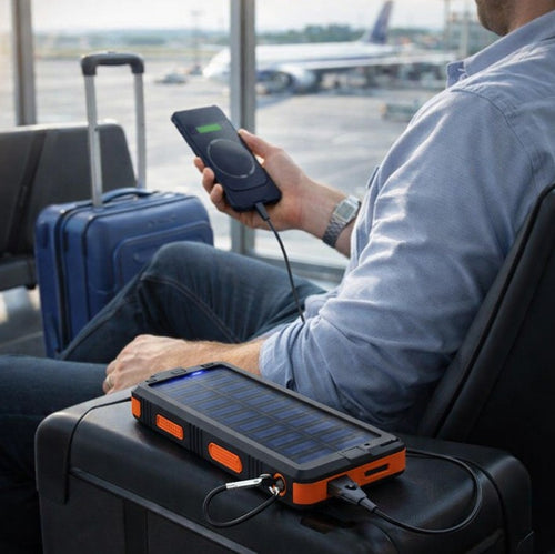 Nunca te quedes sin batería | Power Bank Solar 20.000 mAh