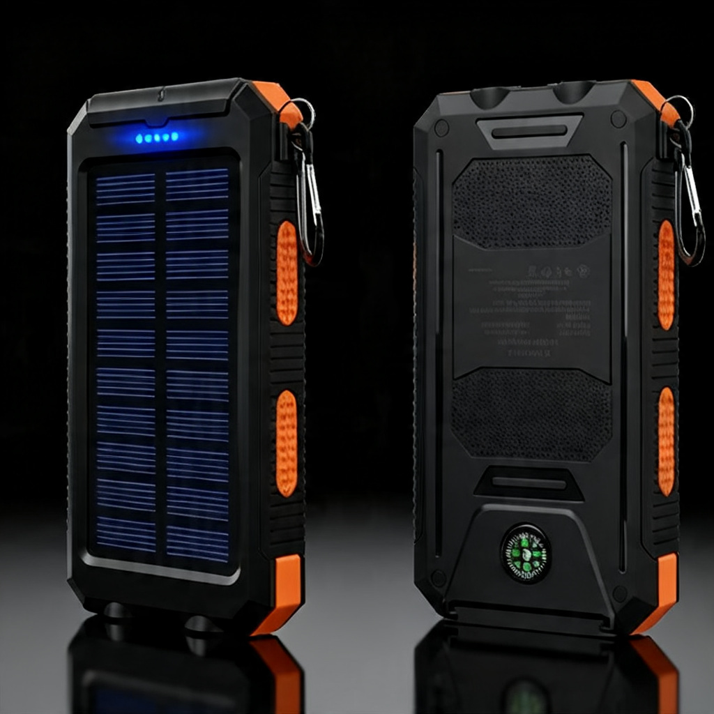 Nunca te quedes sin batería | Power Bank Solar 20.000 mAh